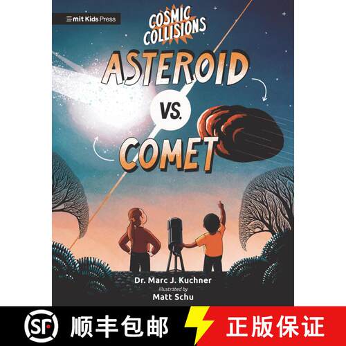 【3-4周达】精装 Cosmic Collisions: Asteroid vs. Comet [9781536227352]