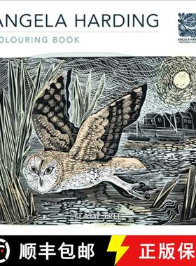 【3-4周达】Angela Harding (Art Colouring Book): Make Your Own Art Masterpiece [9781804175873]