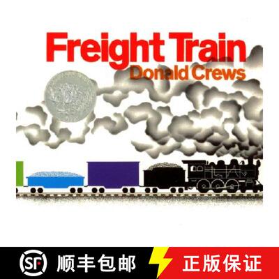 【3-4周达】Freight Train Big Book: A Caldecott Honor Award Winner [9780688129408]