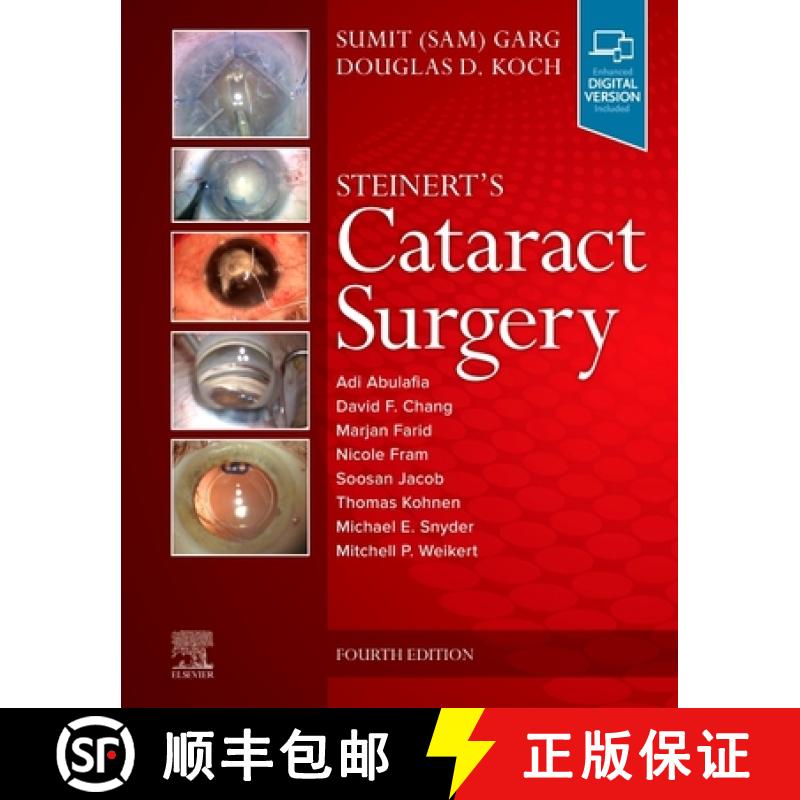 【3-4周达】Steinert's Cataract Surgery [9780323568111]