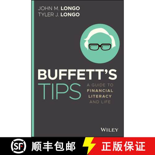 【3-4周达】精装 Buffett′s Tips – A Guide to Financial Literacy and  Life [9781119763918]