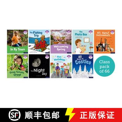 【3-4周达】Essential Letters and Sounds: Essential Phonic Readers: Oxford Reading Level 6: Class Pack... [9781382037853]