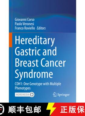 【3-4周达】Hereditary Gastric and Breast Cancer Syndrome: Cdh1: One Genotype with Multiple Phenotypes [9783031213199]