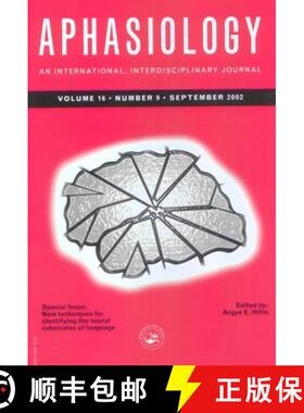 【3-4周达】New Techniques for Identifying the Neural Substrates of Language [9781841699295]