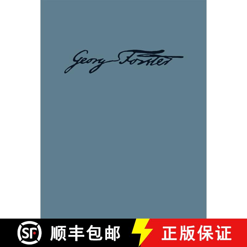 【3-4周达】精装 Georg Forsters Werke, BAND 8, Kleine Schriften zu Philosophie und Zeitgeschichte [9783050018515] - 实物图