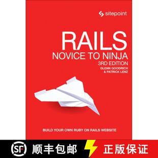 【3-4周达】Rails: Novice to Ninja: Build Your Own Ruby on Rails Website [9780994347008]
