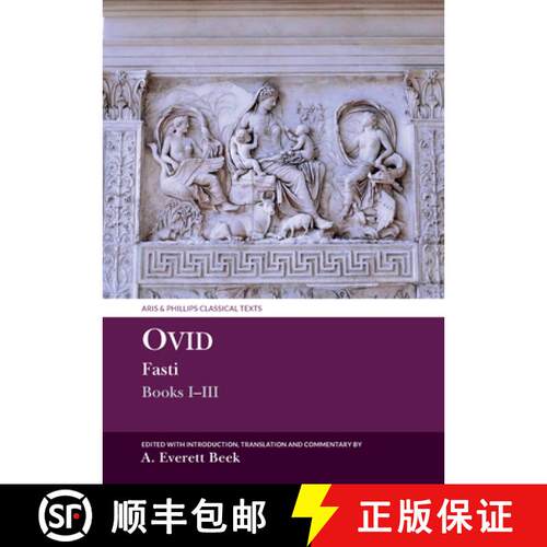 【3-4周达】Ovid Fasti: Books I-III [9781835538418]