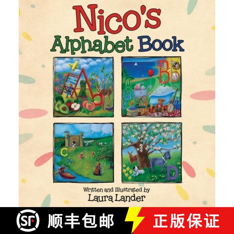 【3-4周达】Nico's Alphabet Book [9781958877845]