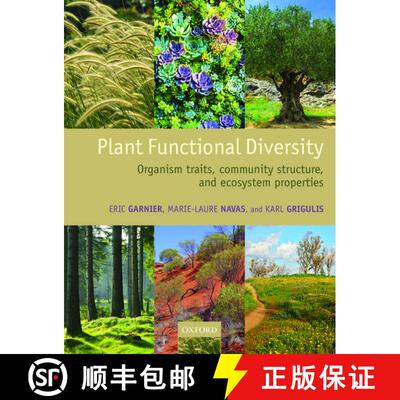【3-4周达】精装 Plant Functional Diversity: Organism traits, community structure, and ecosystem prope... [9780198757368]