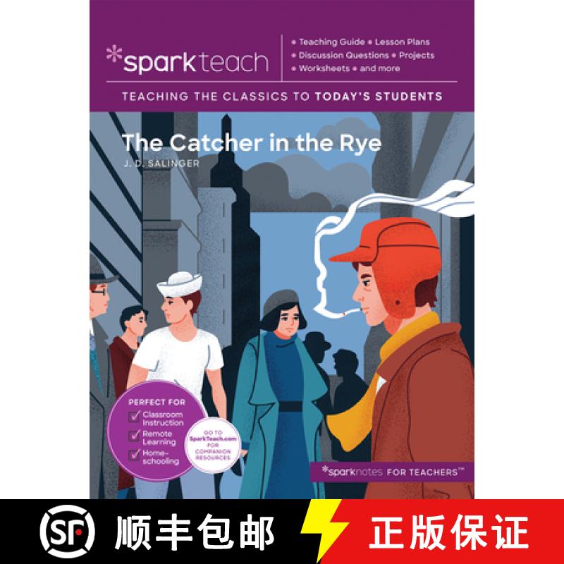【2-3周达】Sparkteach: The Catcher in the Rye: Volume 19 [9781411480117]