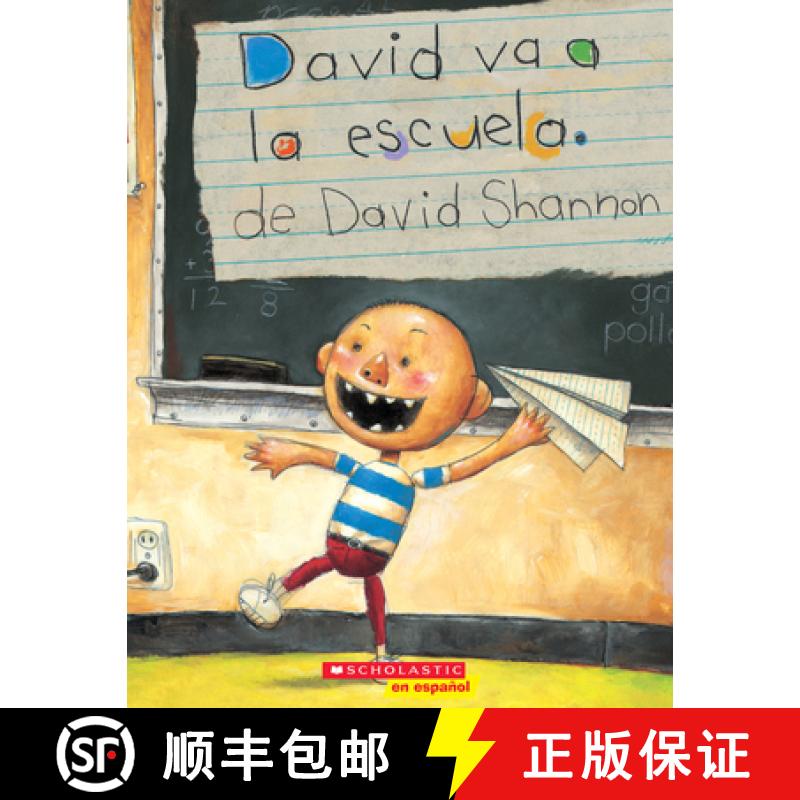 【3-4周达】David Va a la Escuela (David Goes to School) [9781338269055]