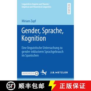 Gender 9783662690239 Sprachge... Untersuchung 4周达 Kognition Sprache inklusivem Eine gender linguistische