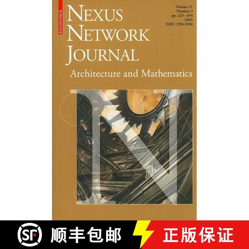 【3-4周达】Nexus Network Journal 11,3: Architecture and Mathematics [9783764389772]