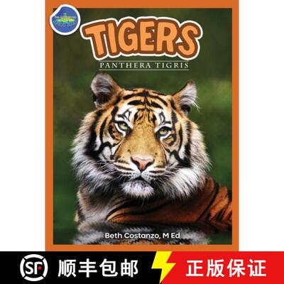 【3-4周达】Tigers, Panthera Tigris ages 2-4 [9781087956213]
