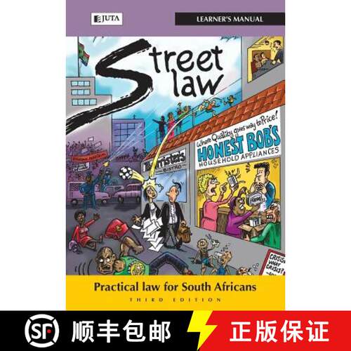 【3-4周达】Street law South Africa: Learner's manual: Practical law for South Africans [9780702185540]