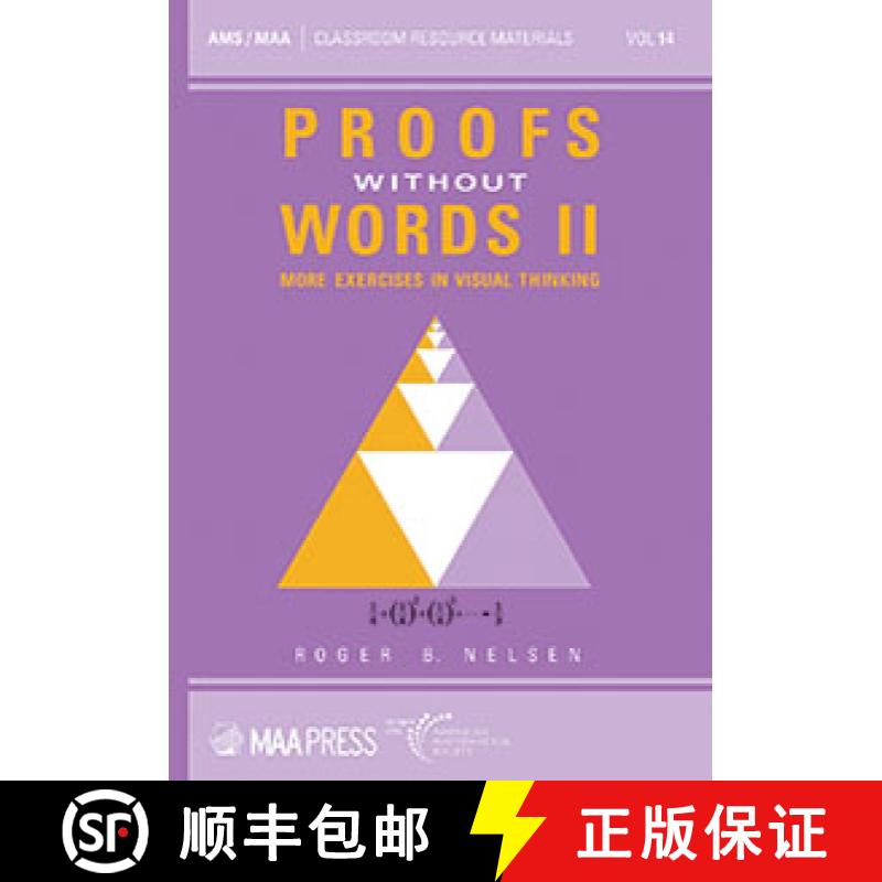 【3-4周达】Proofs Without Words II: More Exercises in Visual Thinking [9781470451882]
