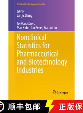 【3-4周达】Nonclinical Statistics for Pharmaceutical and Biotechnology Industries (1st ed. 2016) (1st... [9783319235578]