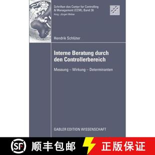 Wirkung 9783834914811 Interne den Controllerbereich durch 4周达 Beratung Determinanten Messung