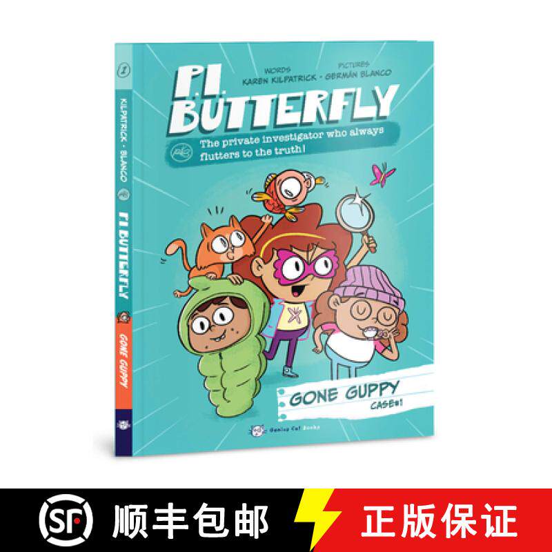 【3-4周达】P.I. Butterfly : Gone Guppy [9781938447464]
