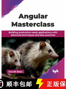 【3-4周达】Angular Masterclass: Building production-ready applications with advanced techniques and b... [9789365897814]