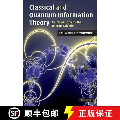 【3-4周达】精装 Classical and Quantum Information Theory: An Introduction for the Telecom Scientist [9780521881715]