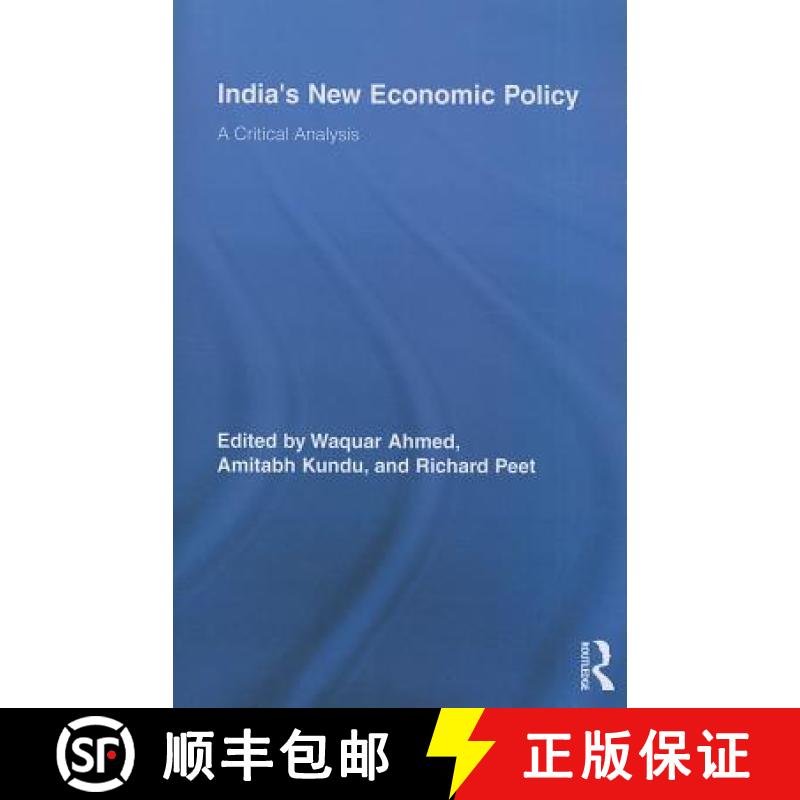 【3-4周达】India’s New Economic Policy: A Critical Analysis [9780415811460] - 实物图