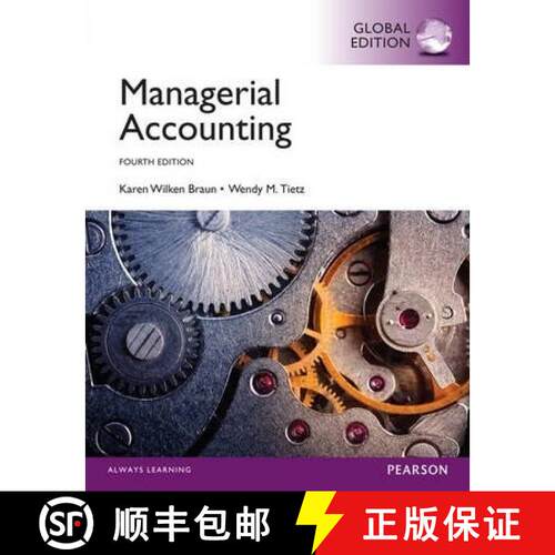 【3-4周达】Managerial Accounting + MyAccountingLab with Pearson eText, Global Edition [9781292059761]