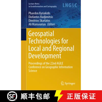 【3-4周达】精装 Geospatial Technologies for Local and Regional Development : Proceedings of the 22nd ... [9783030147440]