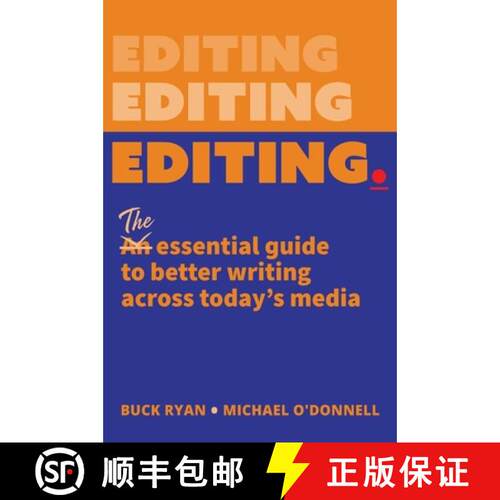 【3-4周达】精装 Editing.: The Essential Guide to Better Writing Across Today's Media [9798823370042]
