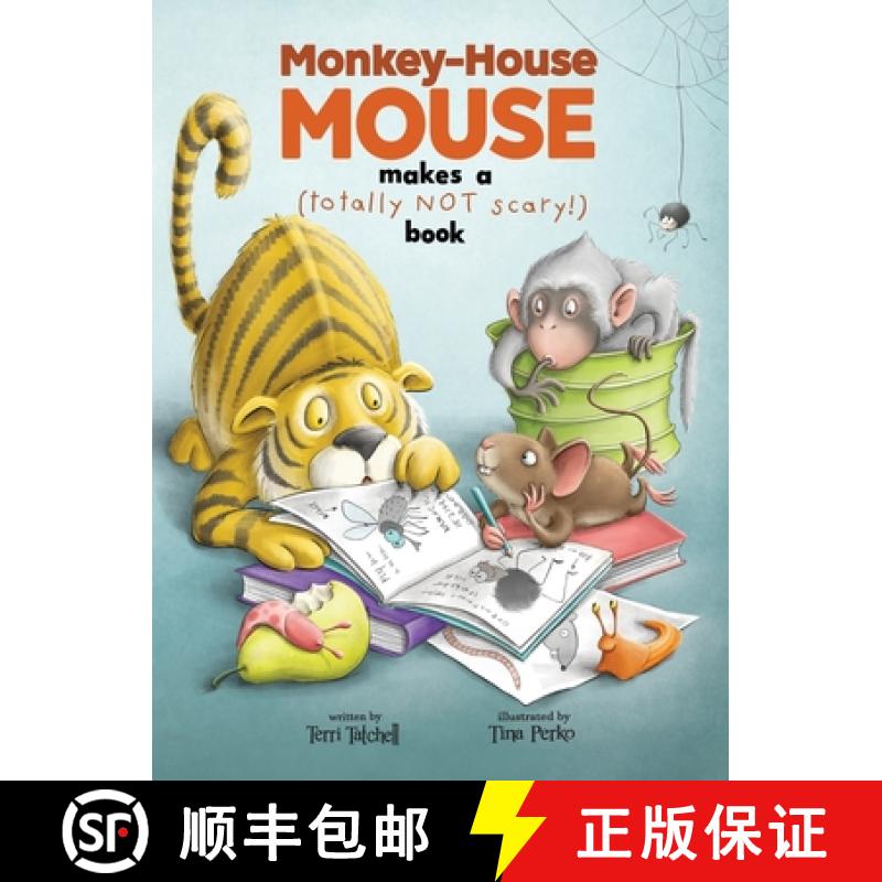 【2-3周达】Monkey-House Mouse makes a (totally NOT scary) book [9781738963683]