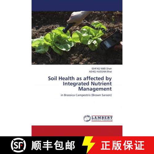预订 Soil Health as affected by Integrated Nutrient Management [9786203195224]