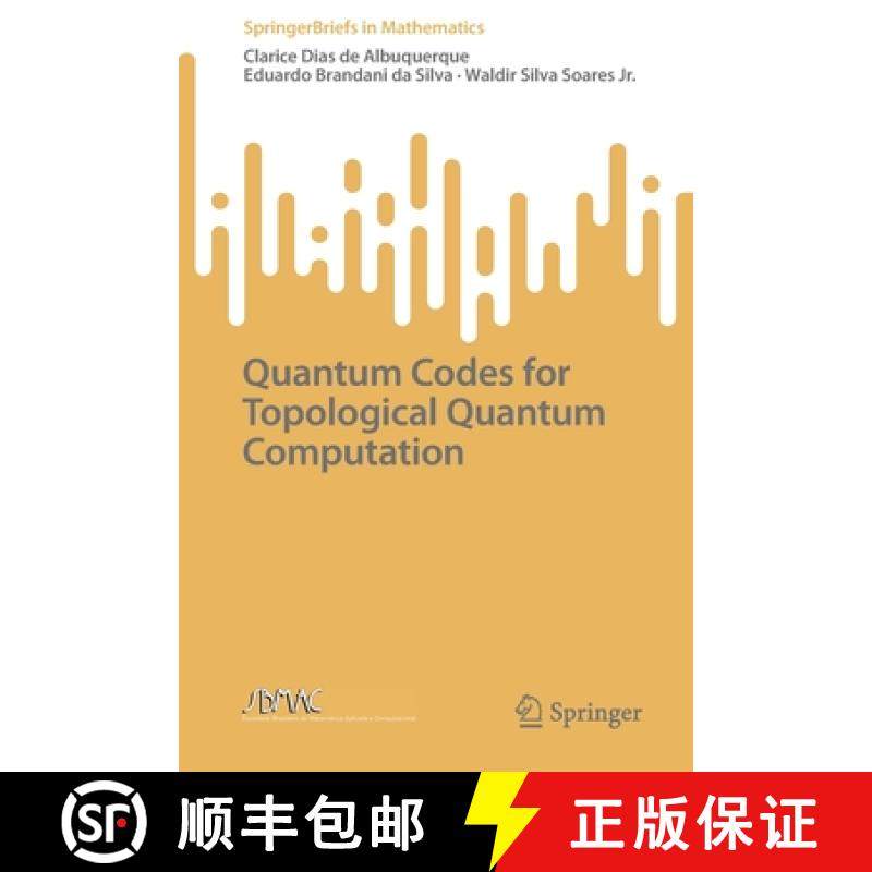 【3-4周达】Quantum Codes for Topological Quantum Computation [9783031068324]
