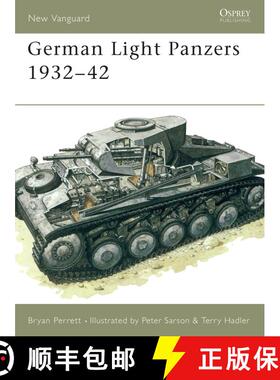 【3-4周达】German Light Panzers 1932–42 [9781855328440]