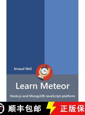 【3-4周达】Learn Meteor - Node.js and MongoDB JavaScript platform [9781365291203]