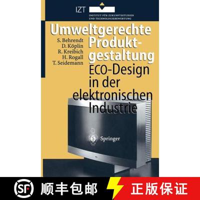 【3-4周达】Umweltgerechte Produktgestaltung : ECO-Design in der elektronischen Industrie [9783642646959]