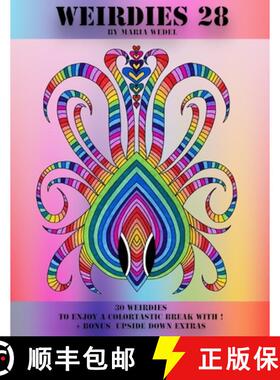 【3-4周达】Weirdies 28: Color a Weirdie a Day ! [9788772011721]