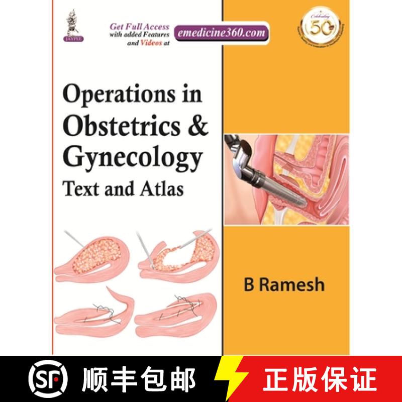 【3-4周达】Operations in Obstetrics & Gynecology : Text and Atlas [9789389776720]
