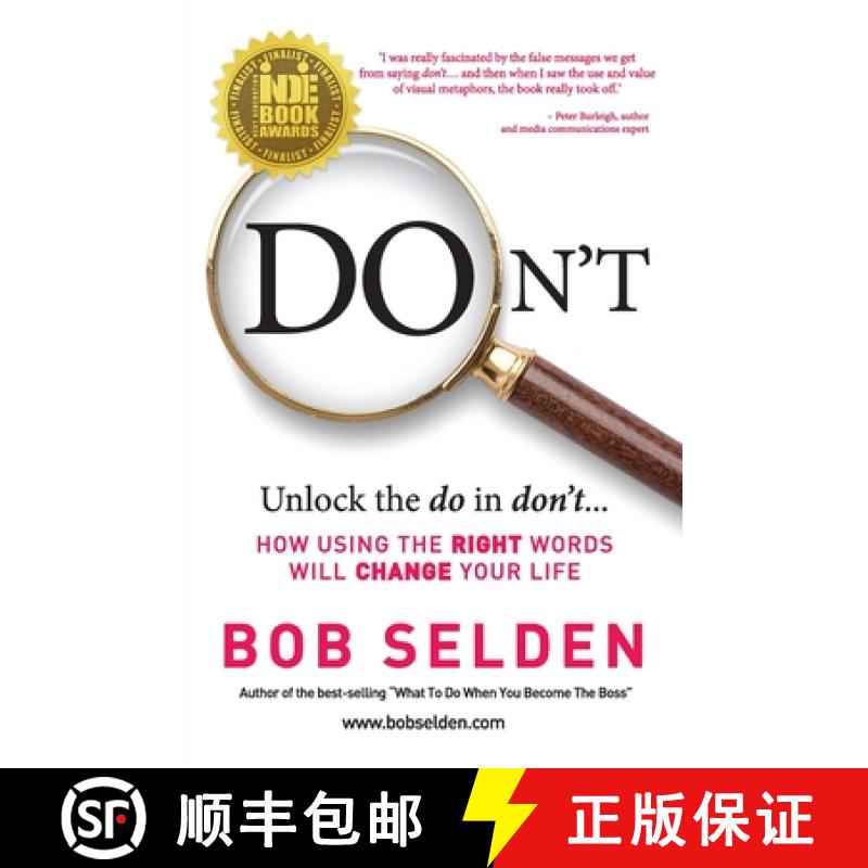 【3-4周达】Don't: How using the right words will change your life [9780645495607]