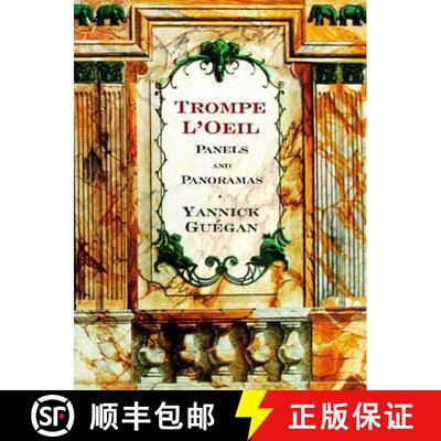 【3-4周达】精装 Trompe L'Oeil Panels and Panoramas: Decorative Images for Artists & Architects [With ... [9780393730906]