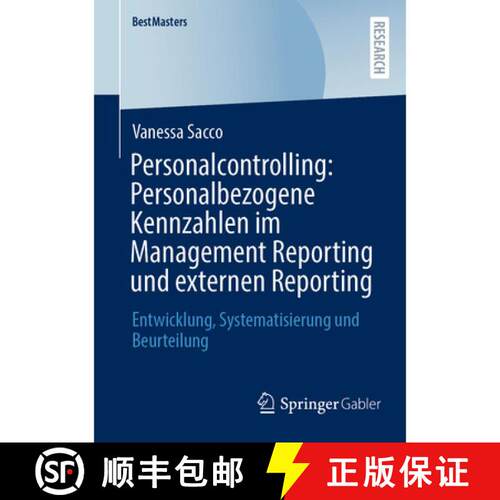 【3-4周达】Personalcontrolling: Personalbezogene Kennzahlen im Management Reporting und externen Repo... [9783658382193]