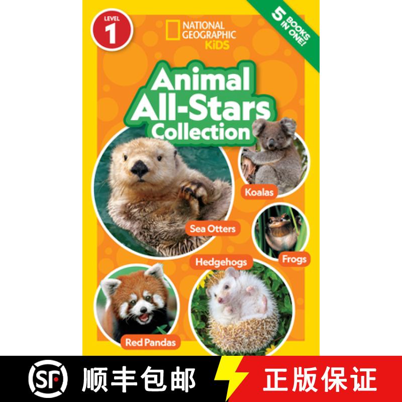 【3-4周达】Animal All-Stars Collection (National Geographic Kids Readers, Level 1) [9781426376832]