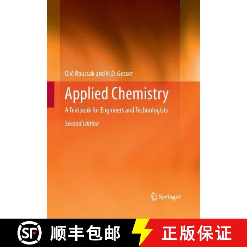 【3-4周达】Applied Chemistry : A Textbook for Engineers and Technologists [9781489977212]
