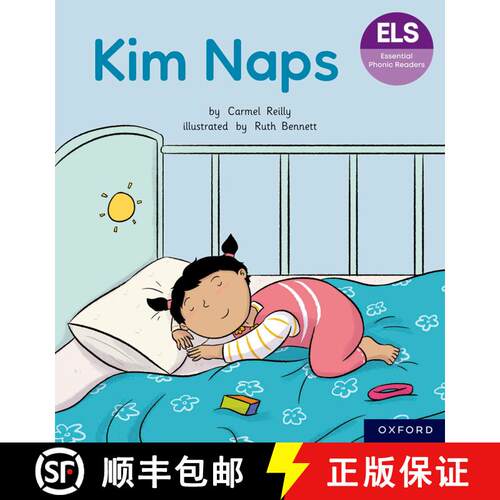 【3-4周达】Essential Letters and Sounds: Essential Phonic Readers: Oxford Reading Level 1+: Kim Naps [9781382037891]
