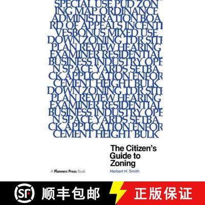 【3-4周达】CITIZEN'S GUIDE TO ZONING SMITH [9780918286284]