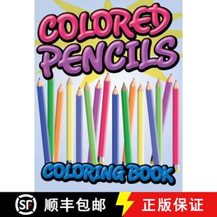 预订 Colored Pencils Coloring Book [9781634285865]