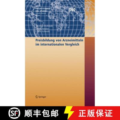 【3-4周达】Preisbildung von Arzneimitteln im internationalen Vergleich [9783540798873]
