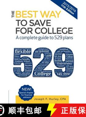 【3-4周达】The Best Way to Save for College: A Complete Guide to 529 Plans 2015-2016 [9780981549149]