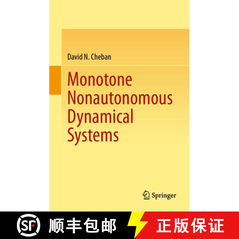 【3-4周达】Monotone Nonautonomous Dynamical Systems [9783031600562]