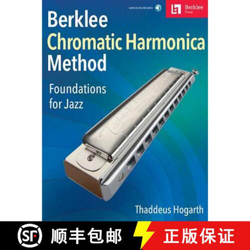 【3-4周达】Berklee Chromatic Harmonica Method Foundations for Jazz Book/Online Audio [9780876391884]