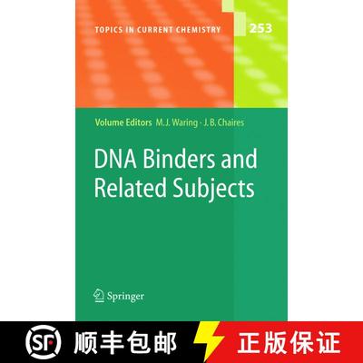 【3-4周达】DNA Binders and Related Subjects [9783540228356]
